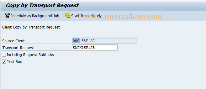 SAP TCode FOD0 - Copy Customizing Cross-IS