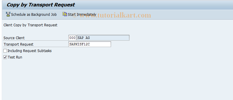 SAP TCode FOD2 - Copy Customizing for Related Applic.