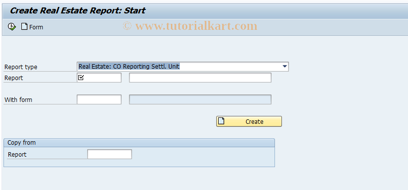 SAP TCode FOE7 - Create drilldown report