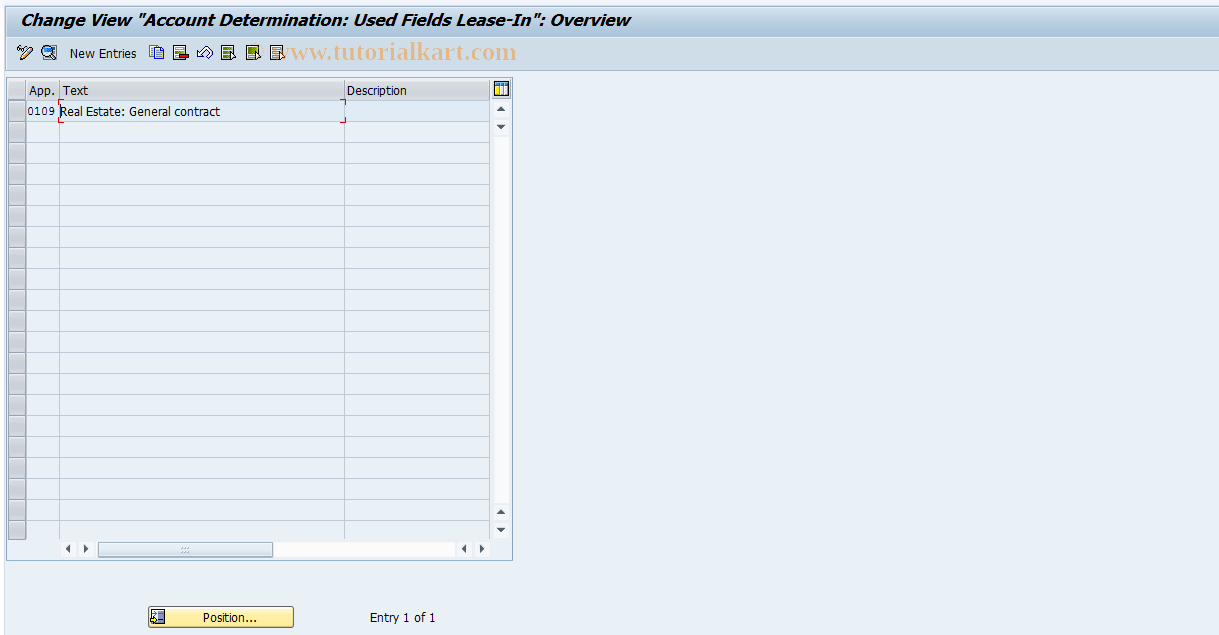 SAP TCode FOIU - RECN Cust: User Field Accnt Determ.