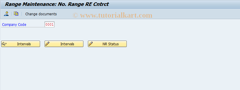 SAP TCode FOIX_NR - Number Range Maintenance: FVVI_RECN