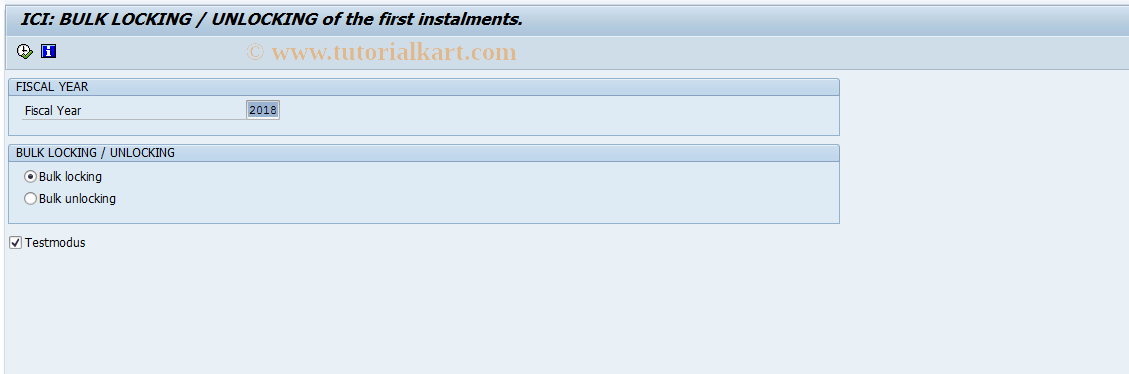 SAP TCode FOL3 - LIREM: Report RFVILICF