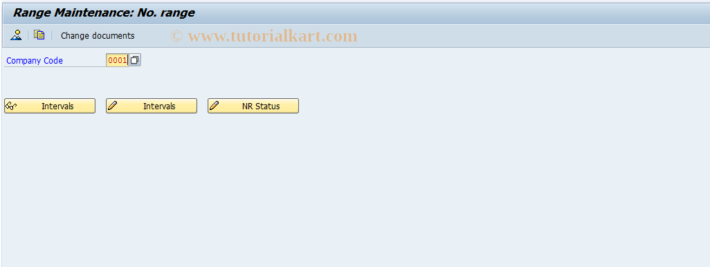 SAP TCode FONK - Number range for SC settlement