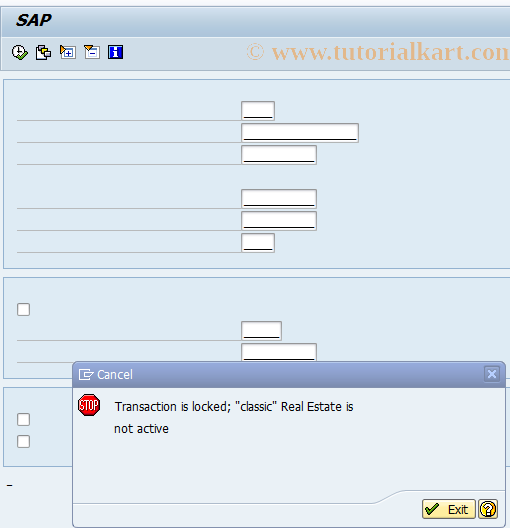 SAP TCode FOQQ - Adj. surcharges: Letter to tenant