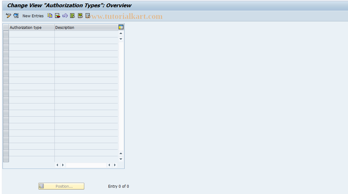 SAP TCode FOTI17 - RETI: Authorizations-Author.Groups