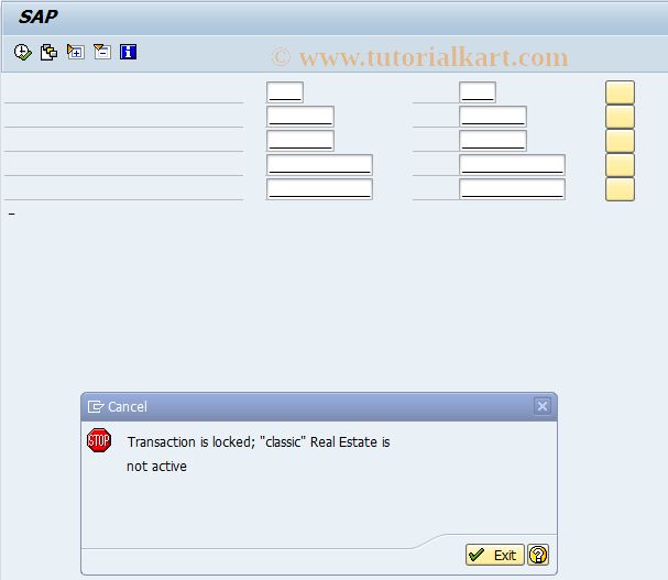 SAP TCode FOV8 - Activate Residential Lease-Outs