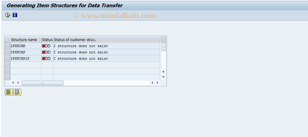 SAP TCode FP55 - DunSch - Customer Structure Generat.