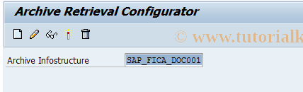 SAP TCode FPAC02 - Activate AS for Document Archiving