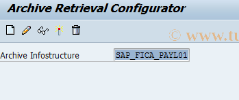 SAP TCode FPAC03 - Activate AS for Paymt Lot Archiving