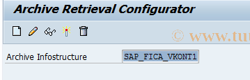 SAP TCode FPAC05 - Activate AS for contract acct arch.