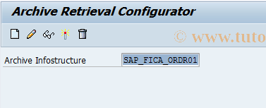 SAP TCode FPAR02B - Activate AS for Archiving Requests