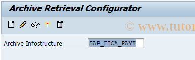 SAP TCode FPARC_PAYH02 - Activate Arch.Str.for PmtRun PmtData