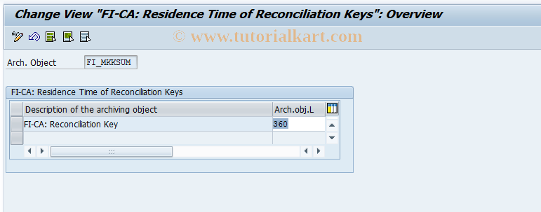 SAP TCode FPARSUM0 - FICA: Reconciliation Key Resid.Time