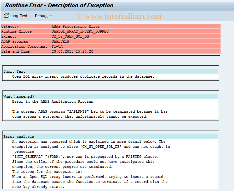 SAP TCode FPAY2 - Change Payment Specification