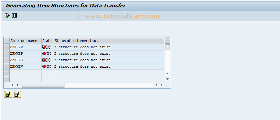 SAP TCode FPB10 - Paymt Lot Transfer - Customer Struct.Gen