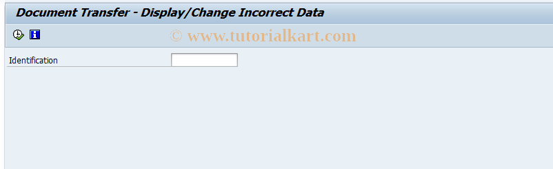 SAP TCode FPB2 - Process Document Transfer Errors