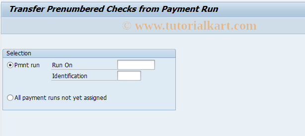 check assignment tcode in sap