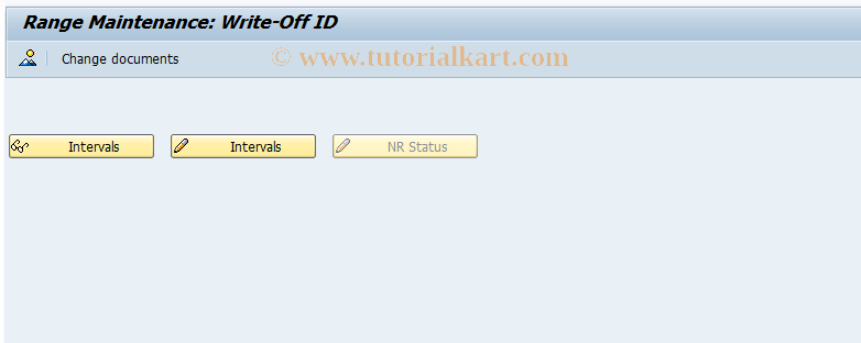 SAP TCode FPN_AUBID - Number Range Maintenance: FKKD_AUBID