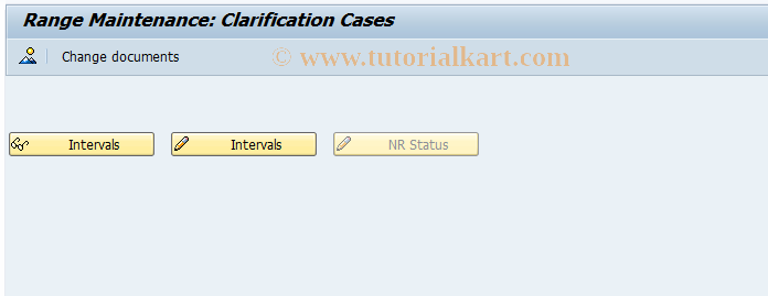 SAP TCode FPN_DISPUTE - Number Range Maintenance: FKKDISPUTE