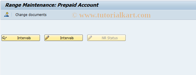 SAP TCode FPN_PPACC - Number Range Maintenance: FKK_PPACC