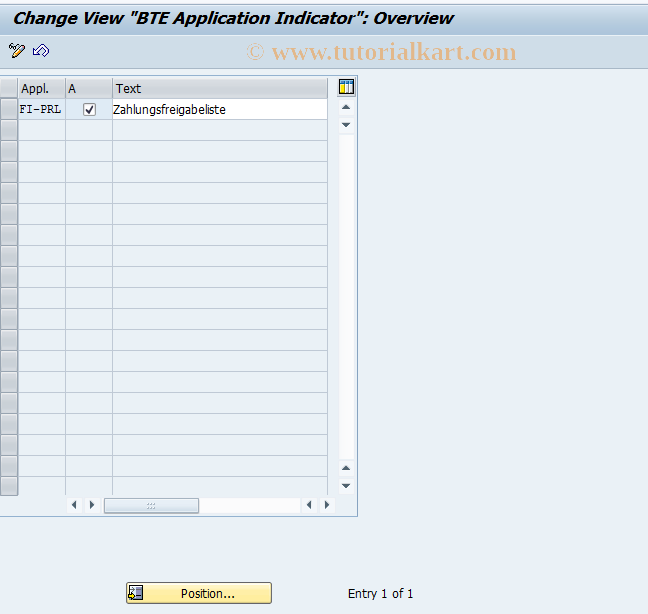 SAP TCode FPRL_ACTIVATE - Activate Payment Release List