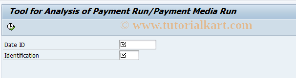 SAP TCode FPY1A - Analysis Tool for Payment Runs etc.