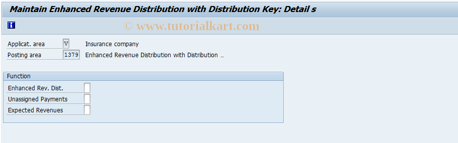 SAP TCode FQ1379 - Enhanced Revenue Distribution