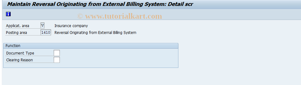 SAP TCode FQC1410 - Data for Reversing IDOC Documents