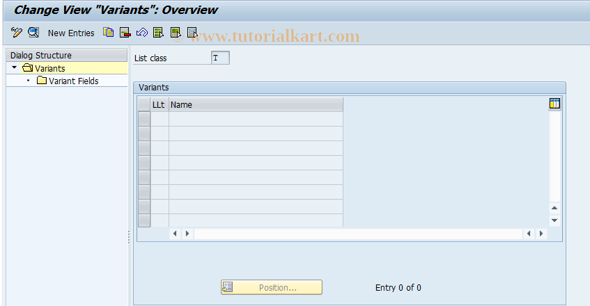 SAP TCode FQKPT - Broker Report: Item Entry