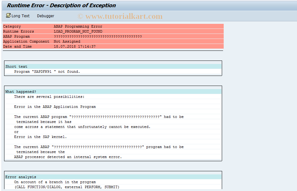 SAP TCode FQZ3 - FI-CA: Posting Totals Line Layout