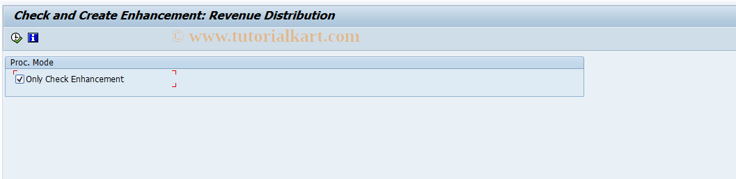 SAP TCode FQ_ENH_RDI - Create Enhancement: Revenue Distrib.