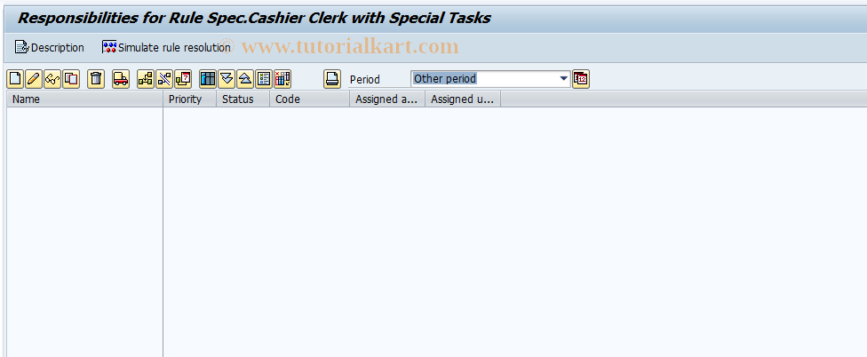 SAP TCode FQ_FPCJ_SC_GT_462 - Clerk with Special Tasks