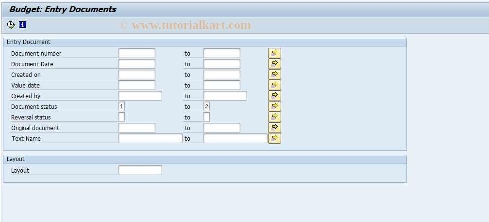 SAP TCode FR72 - Display Parked Document
