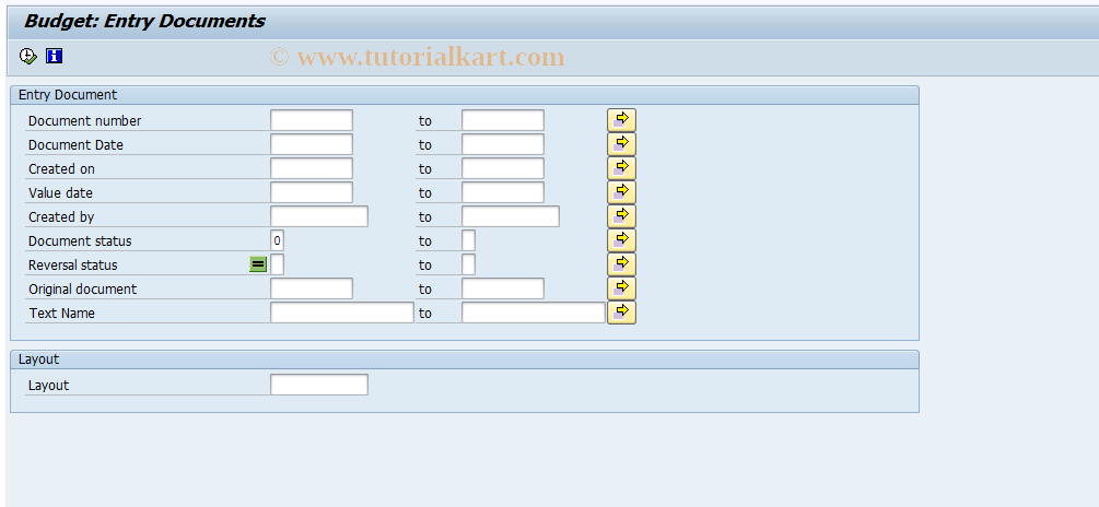 SAP TCode FR89 - Reverse Document