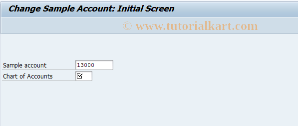 SAP TCode FSM2 - Change Sample Account