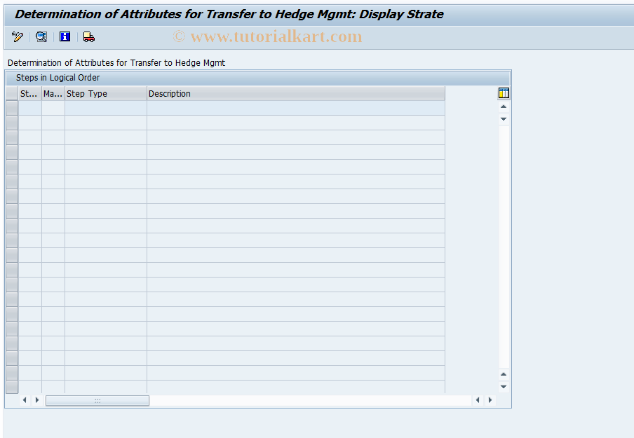 SAP TCode FTR_DERIVE_EXP_HEDGE - Define Trfr Rules: Exp. to Hedg.Mgmt