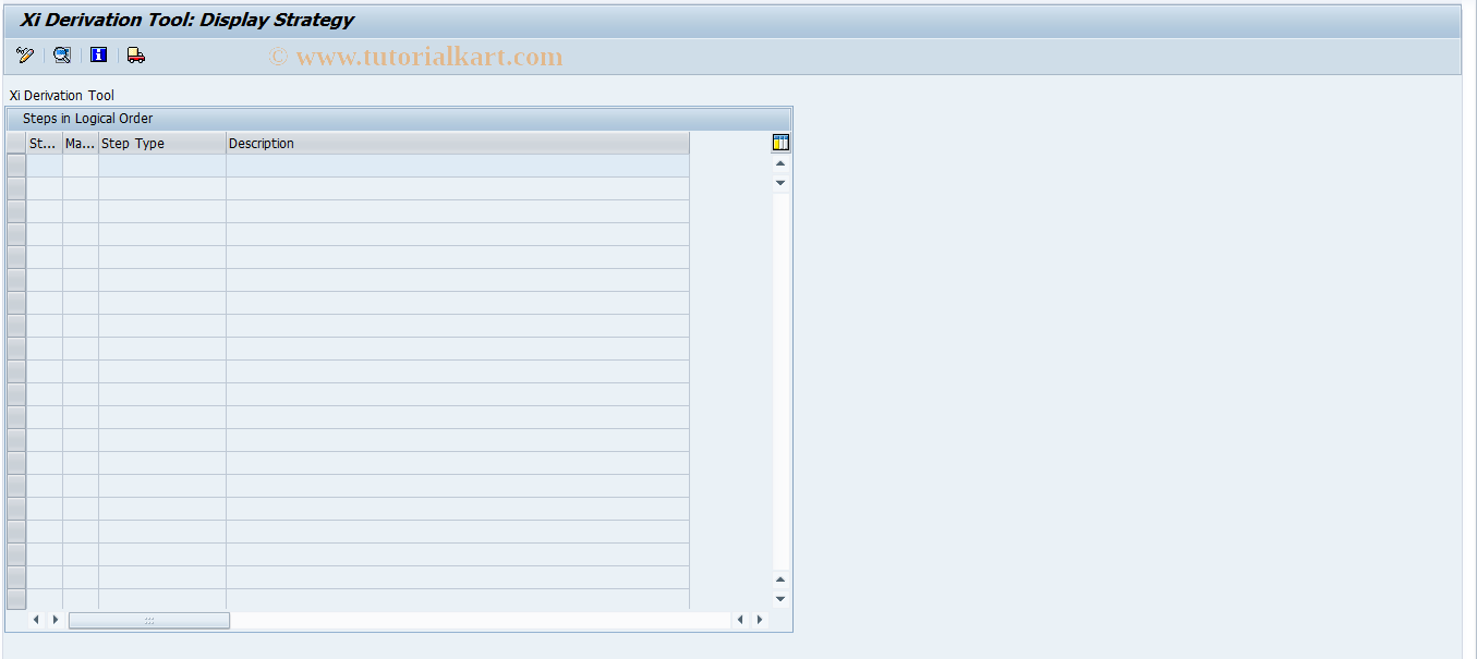SAP TCode FTR_XI_MAP_FXLEG - Mapping for Gen. Transaction Data