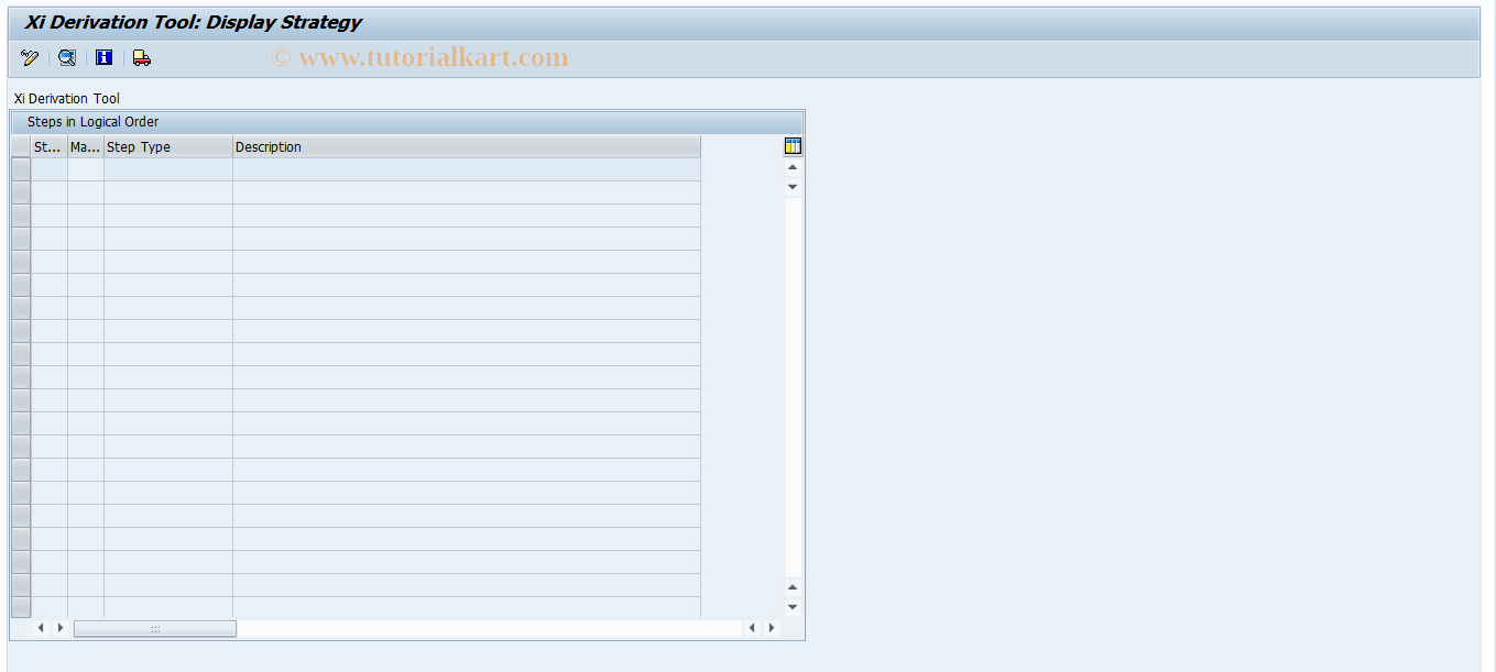 SAP TCode FTR_XI_MAP_GEN - Mapping for Gen. Transaction Data