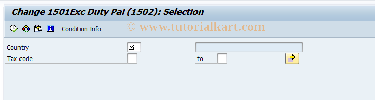 SAP TCode FV12 - Change condition