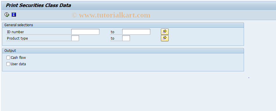 SAP TCode FWDG - Class information