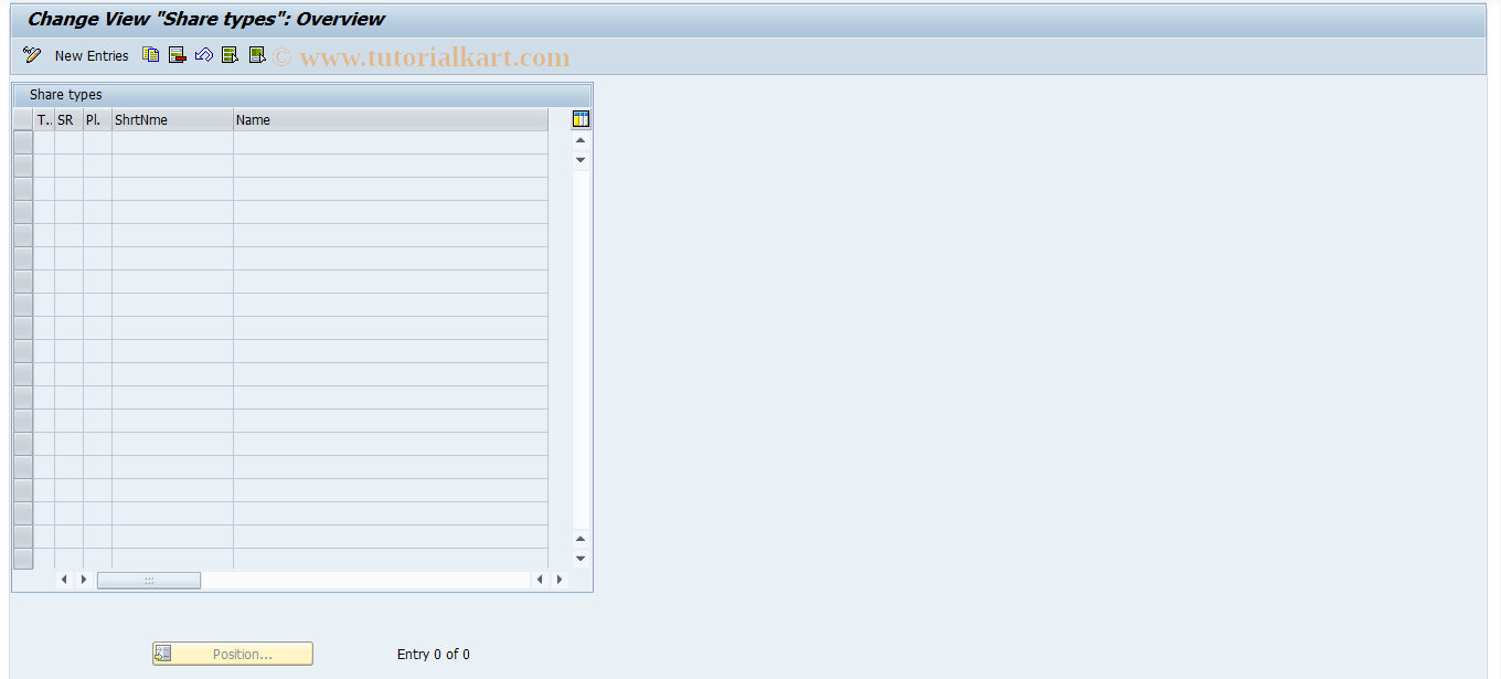 SAP TCode FZ31 - v-tzv04