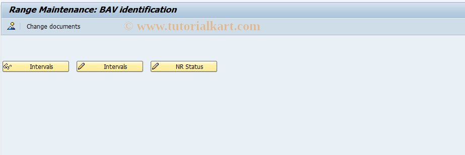 SAP TCode FZID - Number Range Maintenance: FVVZ_IDENT