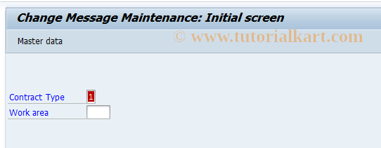 SAP TCode FZW2 - Change Messages / MAIL