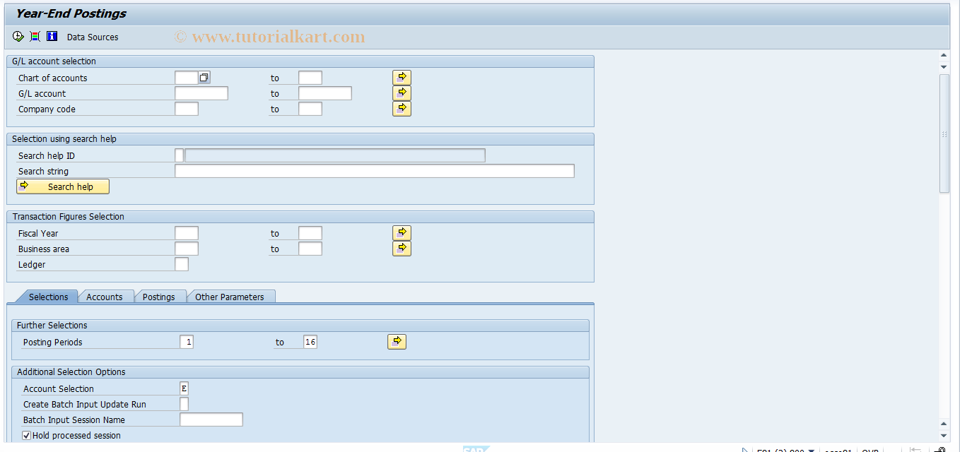 SAP TCode F_PT_01 - Report RFSUMB00 Portugal