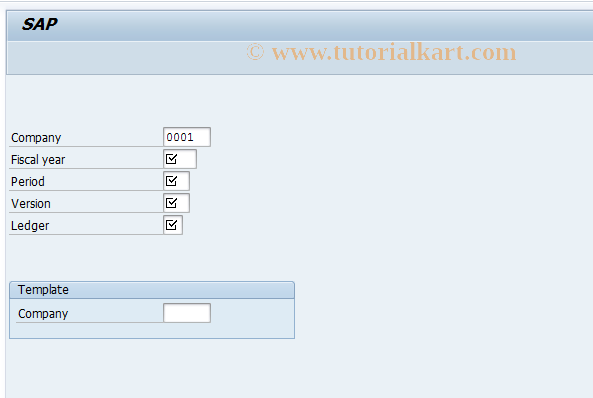 SAP TCode GC11 - Create Company Master Record