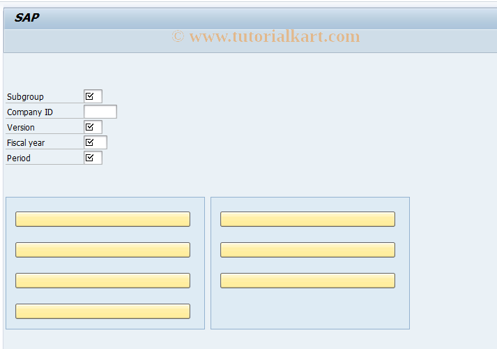 SAP TCode GC38 - Data transfer