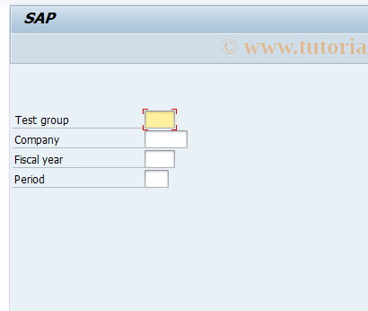 SAP TCode GC99 - Consolidation Test Data