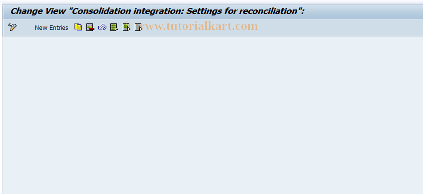 SAP TCode GCEH - Make settings for integration