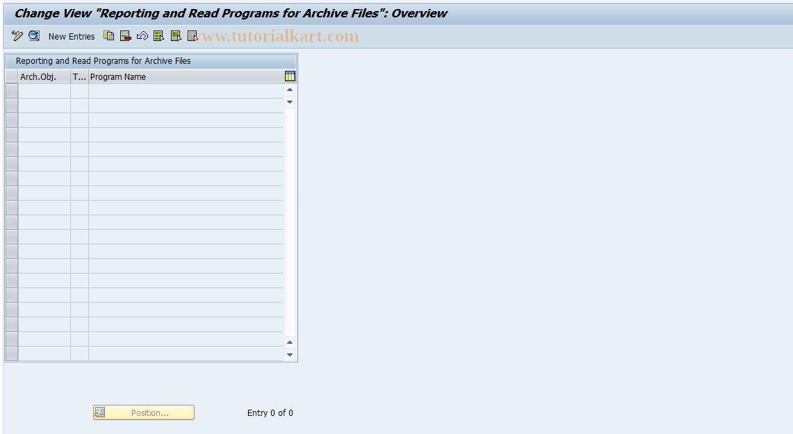 SAP TCode GLAREP - Flex. G/L:RW/RP reports for archives