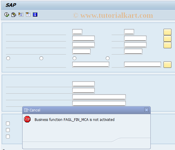 SAP TCode GMCA_IFX - Adjust Implicit FX Transactions